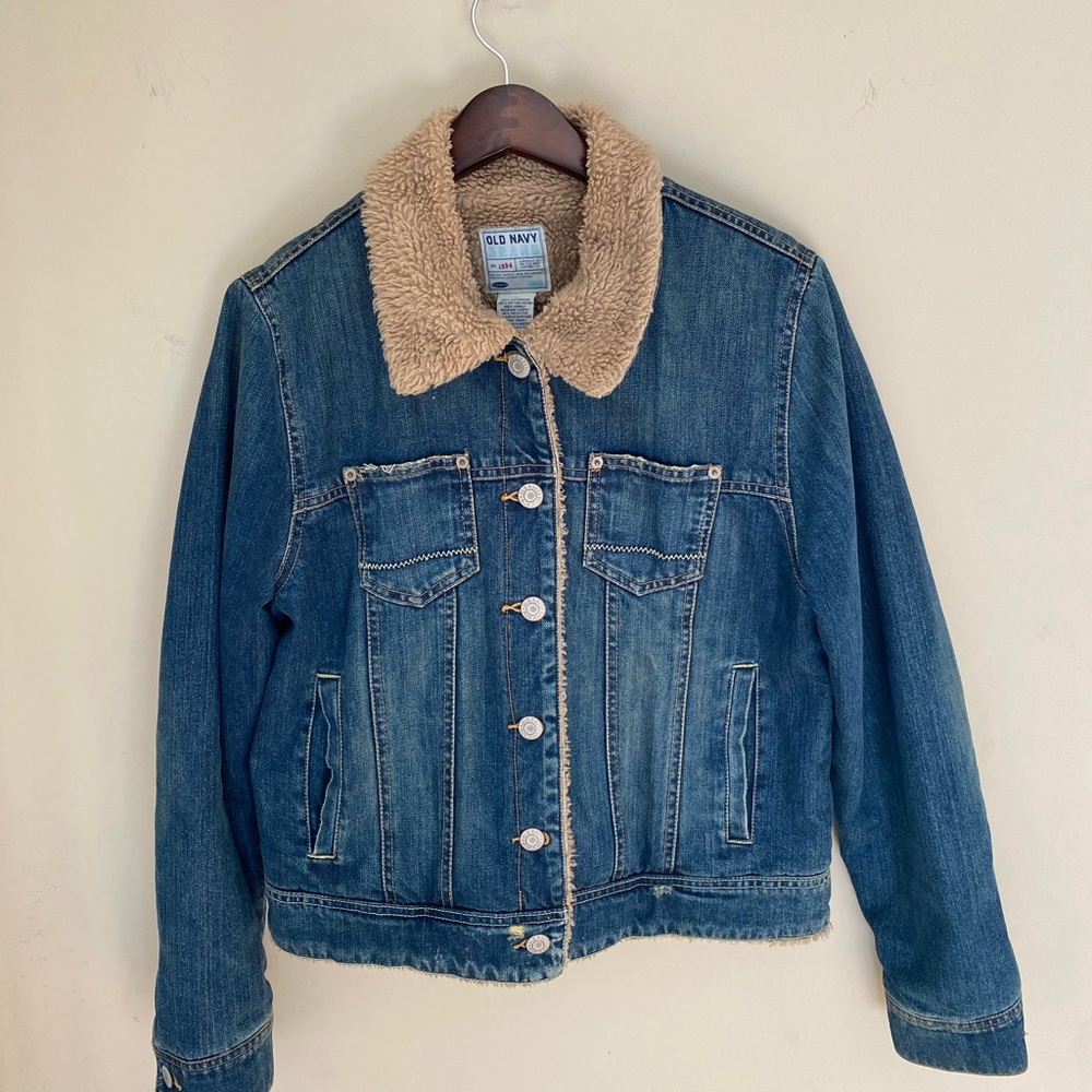 Old navy jean jacket. Large